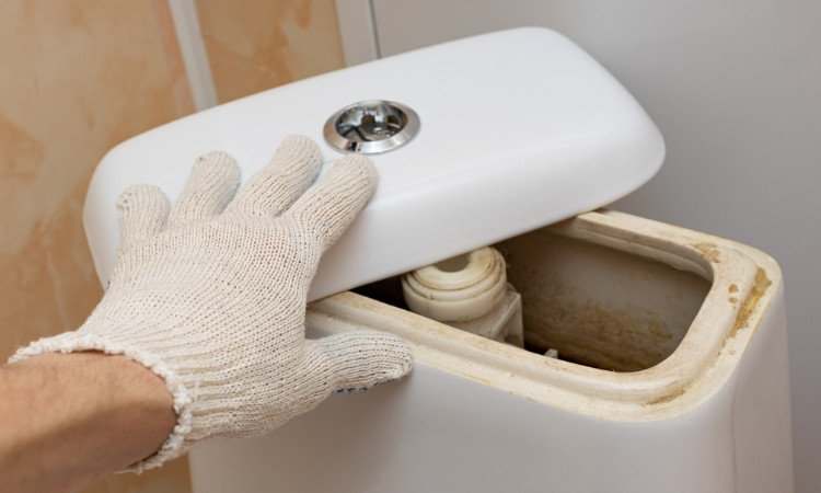 how to replace a toilet tank